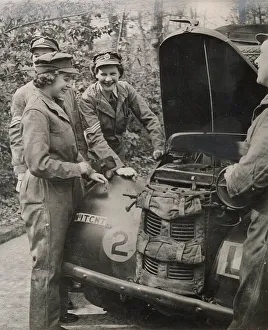 Maintenance Prints: Princess Elizabeth in the Auxiliary Territorial Service