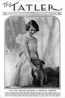 Princess Elizabeth on her birthday, 1939