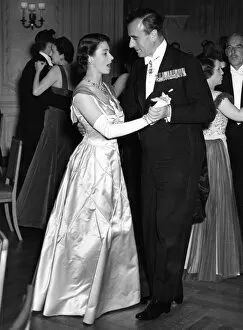 Images Dated 16th May 2011: Princess Elizabeth dancing with Lord Mountbatten