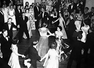 Pamela Prints: Princess Elizabeth and Duke of Edinburgh at a dance in Malta
