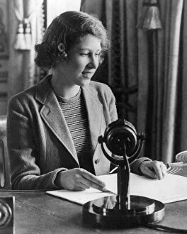 Speaking Gallery: Princess Elizabeth first broadcast, 1940