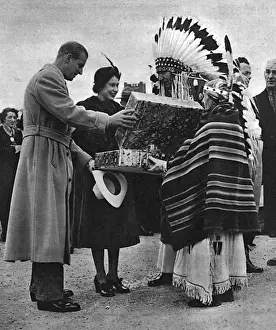 Princess Elizabeth and Prince Philip in Canada