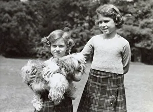 Qeiln Prints: Princess Elizabeth and Princess Margaret