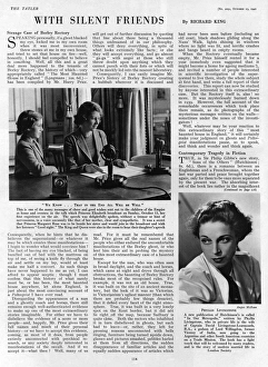 Images Dated 18th July 2012: Princess Elizabeths first radio broadcast