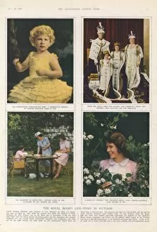 Images Dated 18th July 2012: Princess Elizabeths life-story in pictures