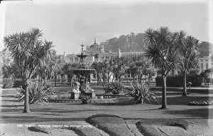 Torquay Prints: Princess Gardens and Pavilion, Torquay