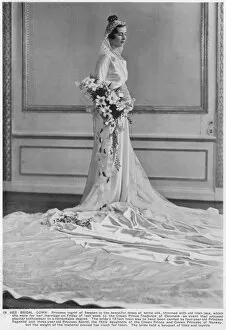 Images Dated 3rd March 2011: Princess Ingrid of Sweden on her wedding day