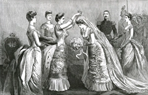 Brides Maids Gallery: Princess Irene of Hesse crowned