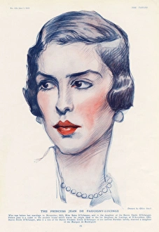 Images Dated 14th August 2017: Princess Jean de Faucigny-Lucinge (Baba d Erlanger)