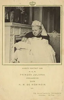 Nanny Prints: Princess Juliana of Holland as a baby
