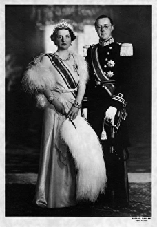 Images Dated 3rd April 2012: Princess Juliana and Prince Bernhard