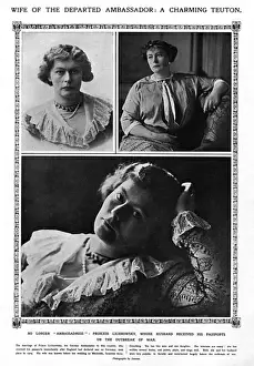 Princess Lichnowsky, wife of German ambassador, 1914