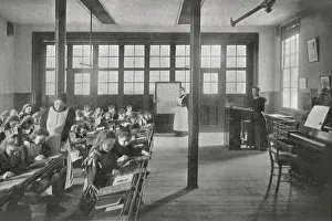 Kingston Prints: Princess Louise Home, Kingston on Thames - School Room