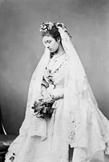 1871 Collection: Princess Louise on her wedding day