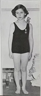 Princess Margaret wins at swimming