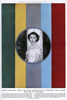Princess Margaret's Choice of Colours for Coronation Year