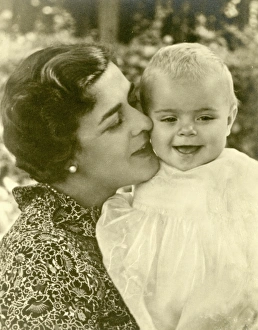 Consort Gallery: Princess Margarita of Greece with Princess Beatrix