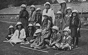 Brentwood Prints: Princess Marie-Jose of Belgium as a scout in England, WW1