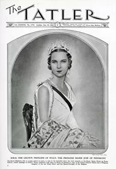 New Images August 2021 Collection: Princess Marie Jose of Piedmont