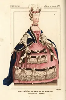 Princess Marie-Louise Therese of Savoy-Carignan 1749-1792