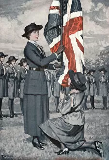Princess Mary as a Girl Guide Commissioner
