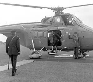 Rotary Wing Prints: Princess Mary, Princess Royal visits Royal Corps of Signals