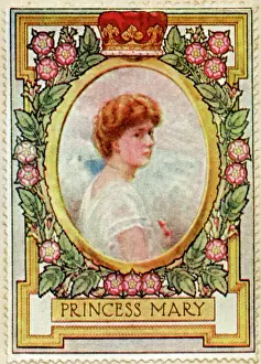 Stamp Prints: Princess Mary / Stamp