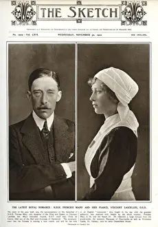 Lascelles Prints: Princess Mary and Viscount Lascelles