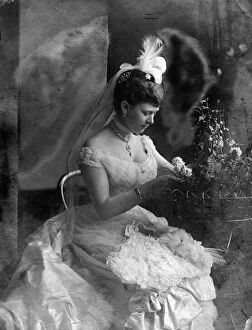 Royal Wedding King George V Gallery: Princess May of Teck, c.1885