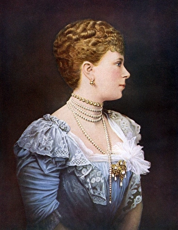 Teck Gallery: Princess May of Teck (later Queen Mary)