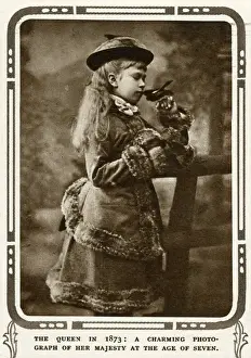 Princess May of Teck as young child