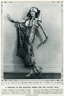Princess Otto von Bismarck in Egyptian fancy dress Princess Otto von Bismarck in Egyptian fancy dress