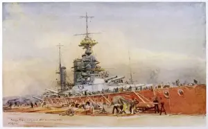 Princess Royal in Dock