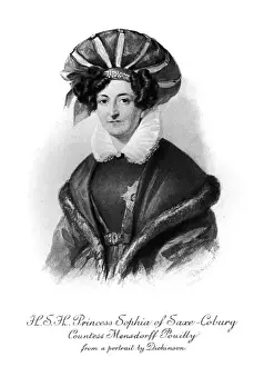 Aunt Prints: Princess Sophia of Saxe-Coburg