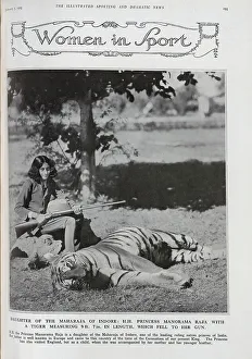Raja Prints: The Princess and the Tiger