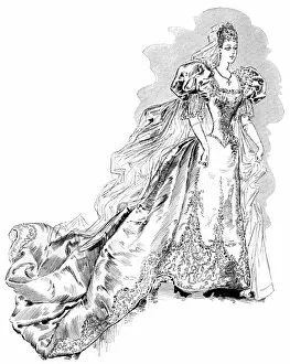 Royal Wedding Dresses Gallery: Princess Victoria Melita of Edinburghs wedding dress