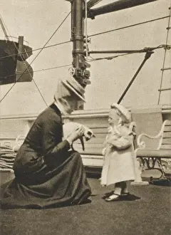 Princess Victoria and Prince Olaf of Norway