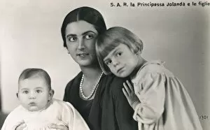Emmanuel Gallery: Princess Yolanda of Italy and her children