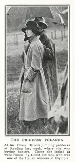Images Dated 4th September 2019: Princess Yolanda at Oliver Dixons Jumping Paddocks