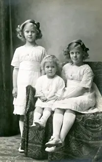 Eldest Prints: Princesses Theodora, Cecile & Margarita of Greece
