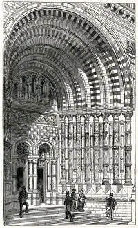 Images Dated 13th November 2018: Principal entrance to the Zoological Museum, London 1880