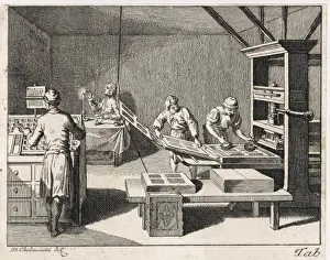 Printing Office Scene / Dc