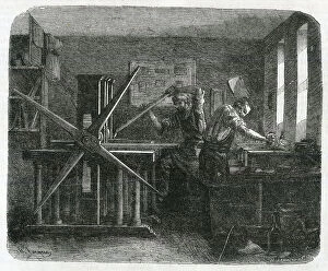 Copper Collection: The Printing Press Room, Engraving and Printing on Copper