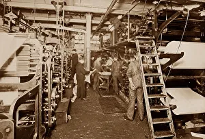 Printing presses, Liverpool Express and Weekly