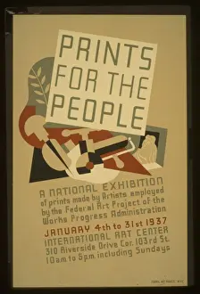 Employed Prints: Prints for the people A national exhibition of prints made b