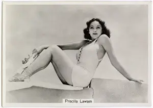 Beauties Prints: Priscilla Lawson, American film actress Date: 1939