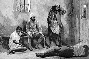 The Prison at Delagoa Bay, South East Africa, 1889