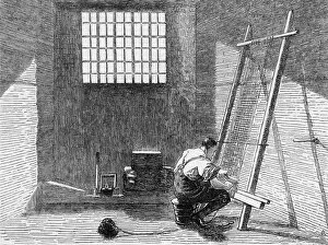 Images Dated 20th December 2019: PRISON / MAT-MAKING / 1873
