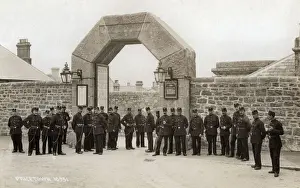 Gaol Prints: Prison officers, Dartmoor Prison, Princetown, Devon