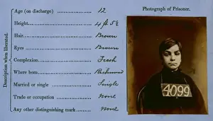 Prisoner mug shot 1872-1873